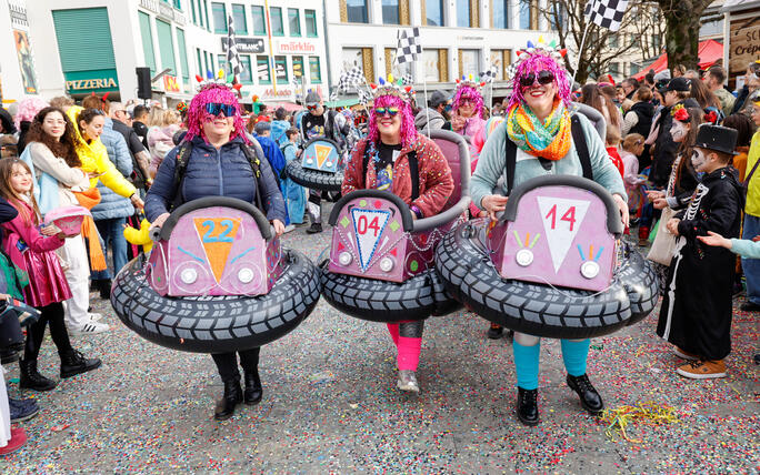 Fasnachtsumzug in Vaduz