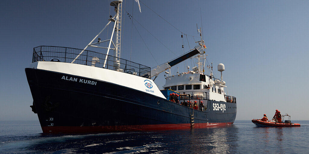ARCHIV - Das Seenotrettungsschiff «Alan Kurdi». Foto: Fabian Heinz/Sea-Eye/dpa - ACHTUNG: Nur zur redaktionellen Verwendung und nur mit vollständiger Nennung des vorstehenden Credits