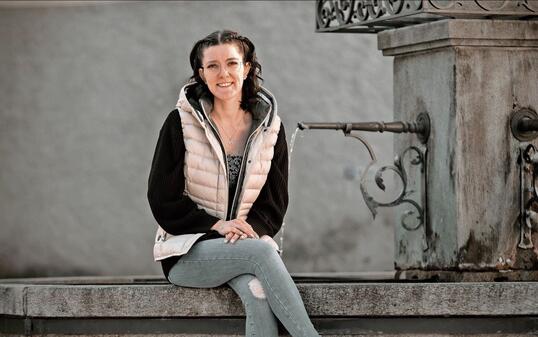 Tatjana Vetsch in Azmoos
