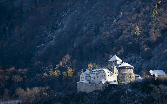 Im Fürstentum Liechtenstein ist am Sonntag über drei Vorlagen abgestimmt worden. Alle drei Vorlagen wurden abgelehnt. Im Bild das Schloss der Fürstenfamilie in Vaduz. (Archivbild)