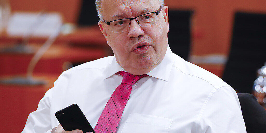 Der deutsche Wirtschaftsminister Peter Altmaier ist bezüglich des genauen Rückzahltermins der Staatsgelder vom Lufthansa-Konzern wage geblieben. (Archivbild)