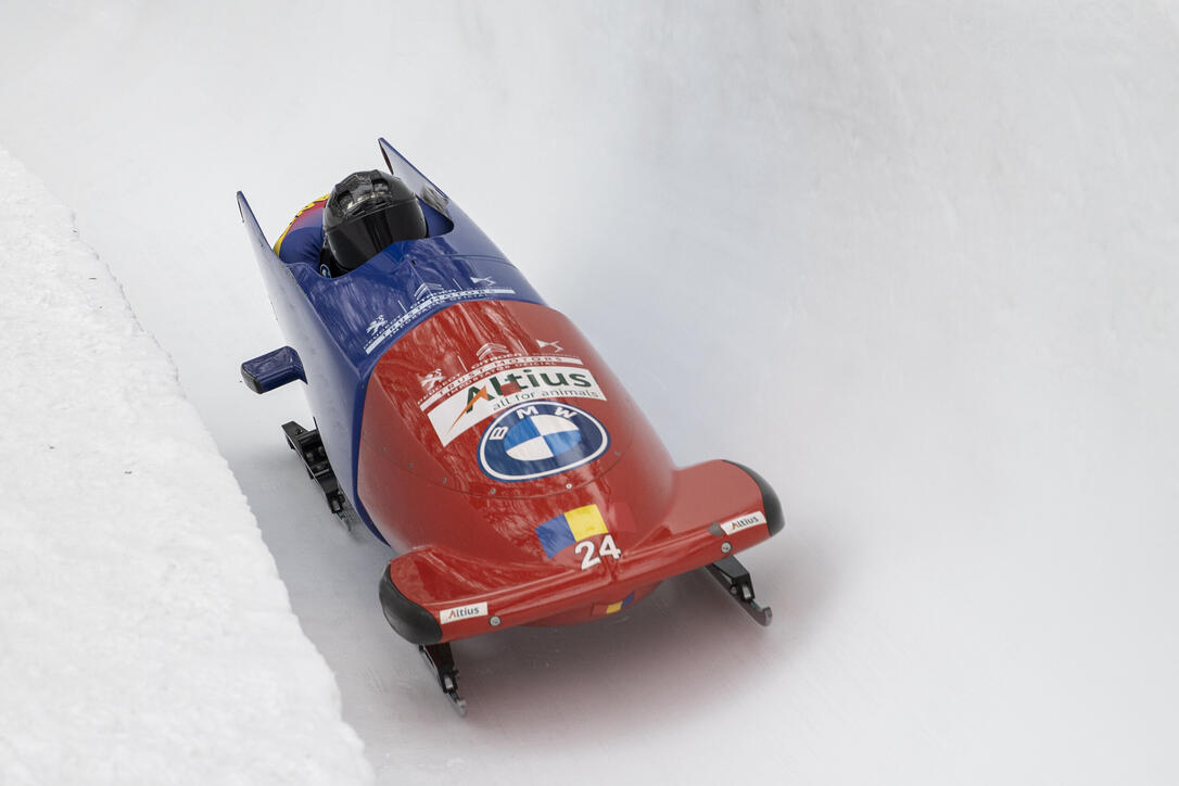 Junioren-WM 2er Bob in St. Moritz
