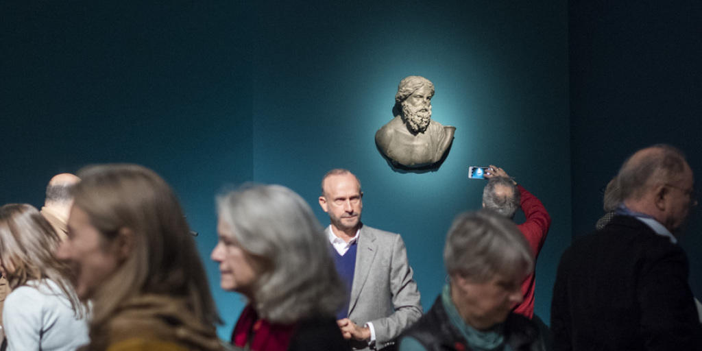 Die Ausstellung "Osiris - Das versunkene Geheimnis Aegyptens" im Museum Rietberg in Z&uuml;rich lockte mehr als 104'000 Besucher an. Ein Rekord. (Archiv)