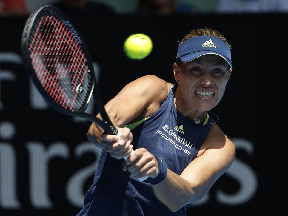 Angelique Kerber liess der Amerikanerin Madison Keys keine Chance