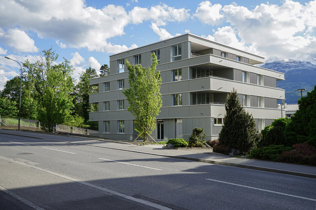 Architektur in Liechtenstein: Praktisch geschnittene Einheiten an bester Lage