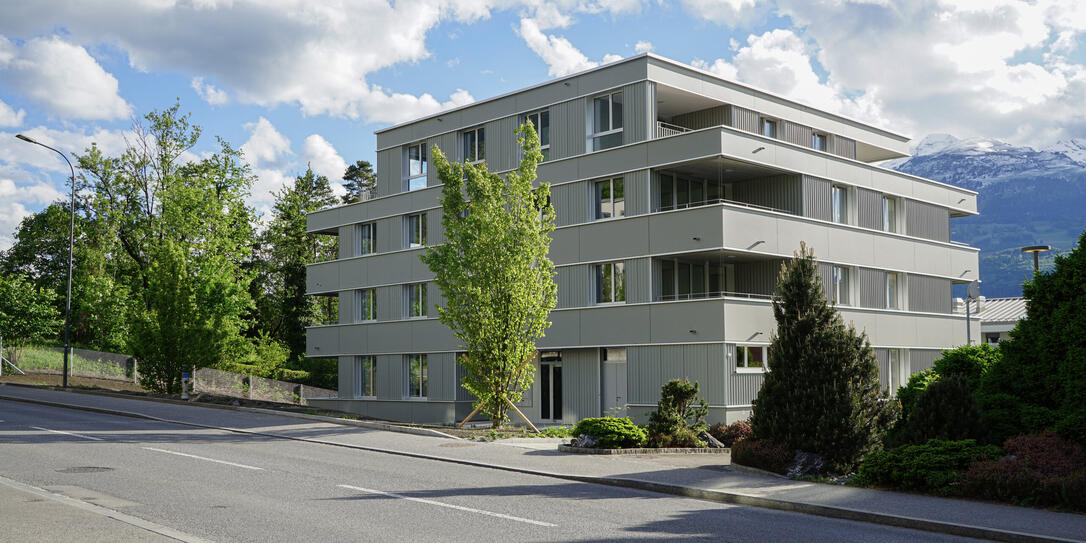 Architektur in Liechtenstein: Praktisch geschnittene Einheiten an bester Lage