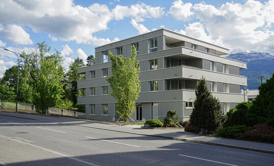 Architektur in Liechtenstein: Praktisch geschnittene Einheiten an bester Lage