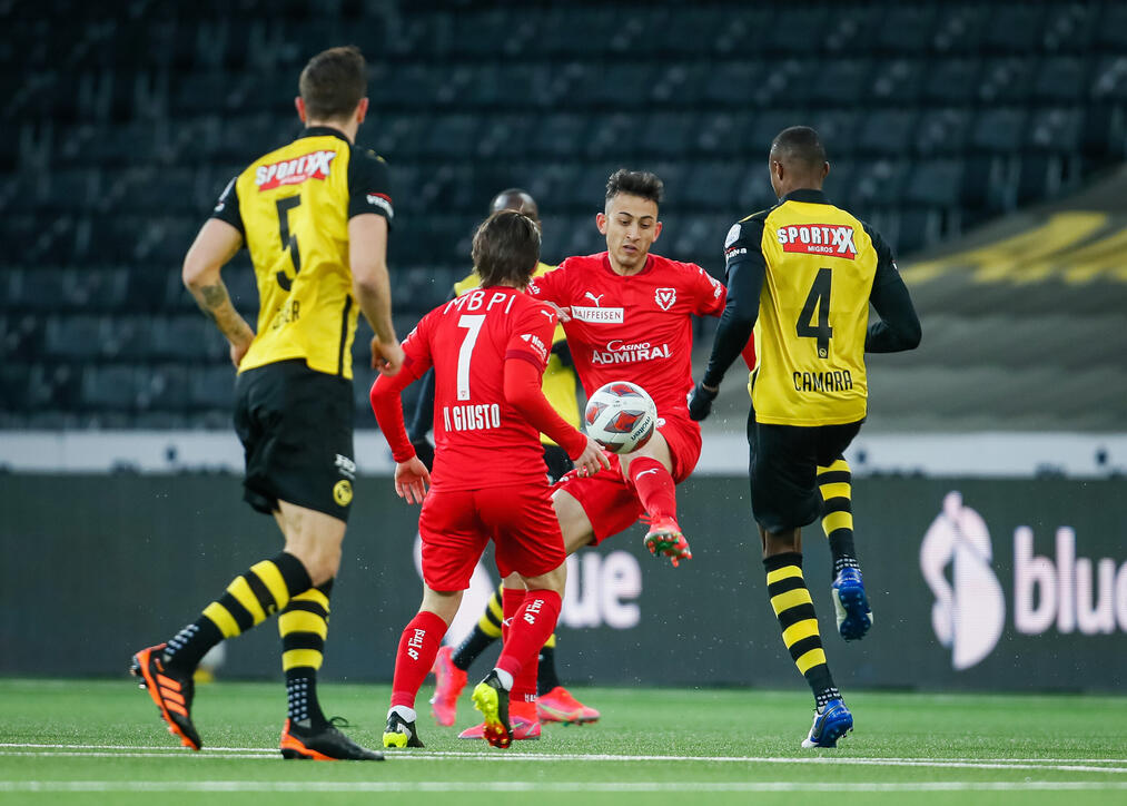 Schweiz Fussball Super-League BSC Young-Boys - FC Vaduz