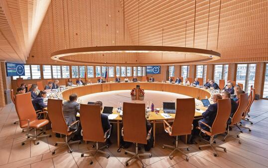 Liechtensteiner Landtag in Vaduz