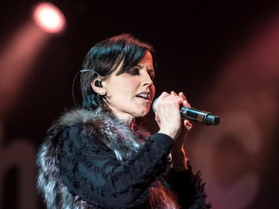 Dolores O'Riordan bei einem Konzert am 1. Mai 2017 in Polen.