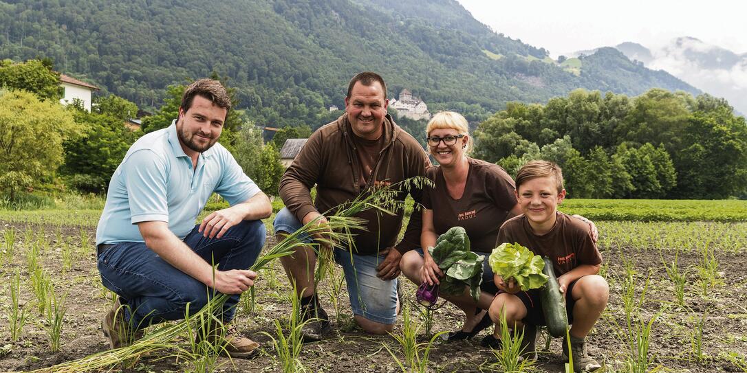 Weltacker in Vaduz