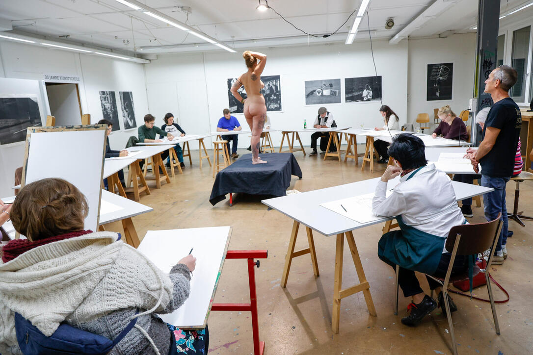 Nacht der offenen Tür der Kunstschule Liechtenstein