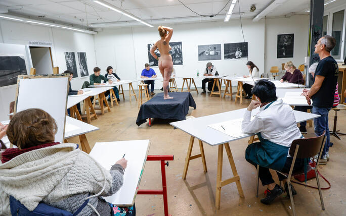 Nacht der offenen Tür der Kunstschule Liechtenstein