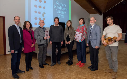 20230105 Präsentation «Balzner Neujahrsblätter 2023», Kleiner Gemeindesaal Balzers