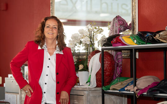35 Jahr Textilhüsli, Gespräch mit Brigitte Schurti, Lova Center