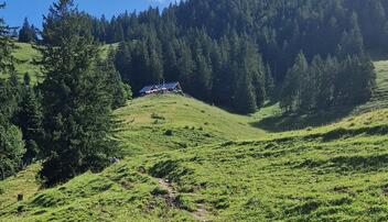 «Ziel (Gafadurahütte) in Sicht», meint Leserin Franziska Troll