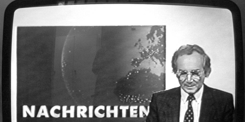 Leon Huber moderierte 33 Jahre lang die "Tagesschau". Ende November erlag er einem langen Nierenleiden. (Archivbild)