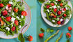 Erdbeer- Spargelsalat mit Mangold