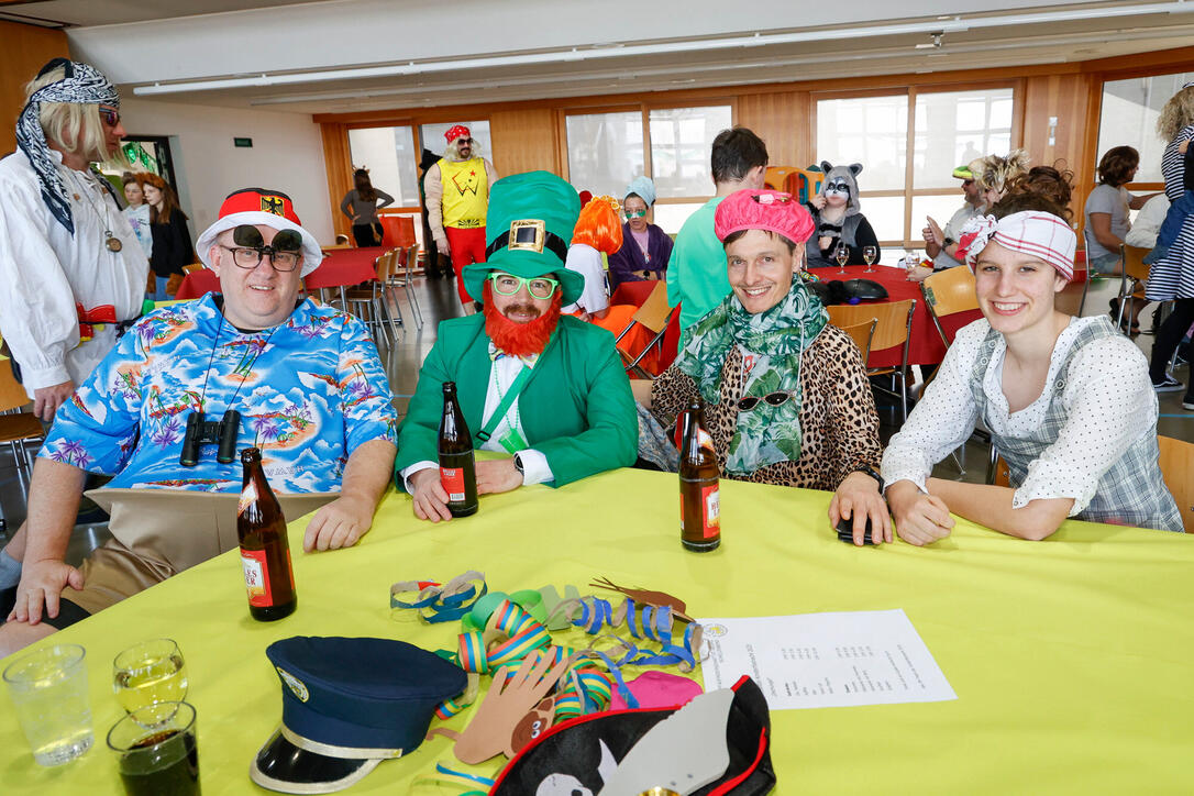 Kinderfasnacht in Schellenberg.