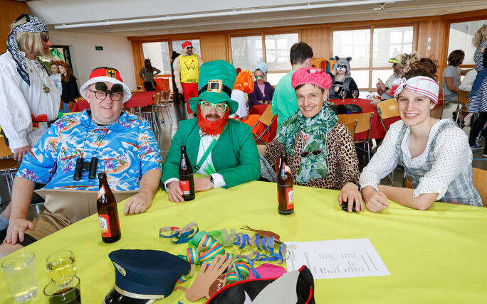 Kinderfasnacht in Schellenberg.