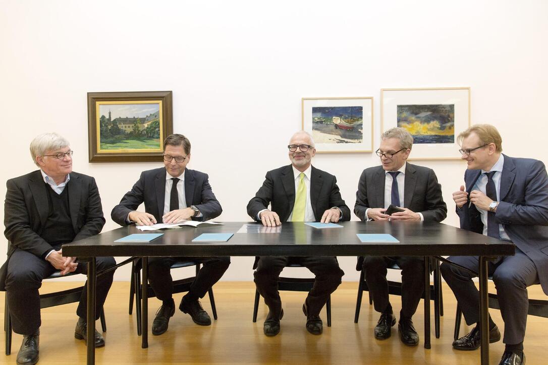 Kunstmuseum Schenkung 150122