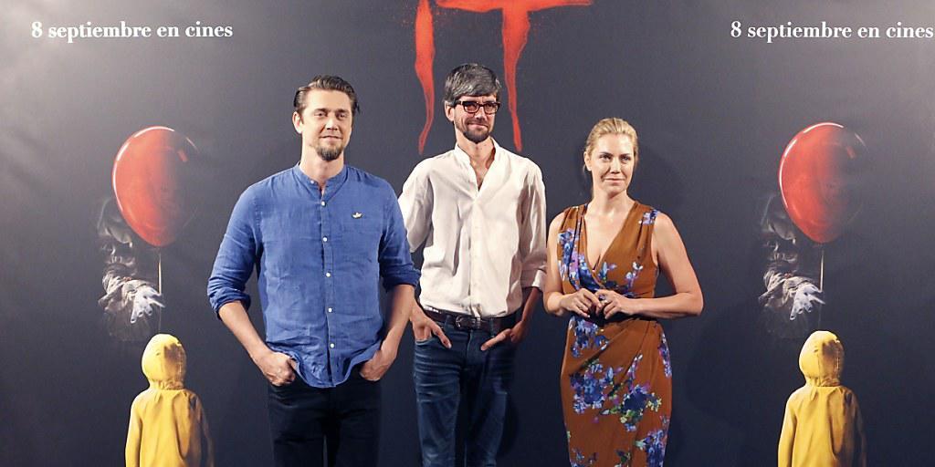 Sind erfolgreich am Start: Der argentinische "It"-Regisseur Andres Muschietti (Links), seine Schwester und Produzentin Barbara Muschietti sowie der spanische Schauspieler Javier Botet. (Archivbild)