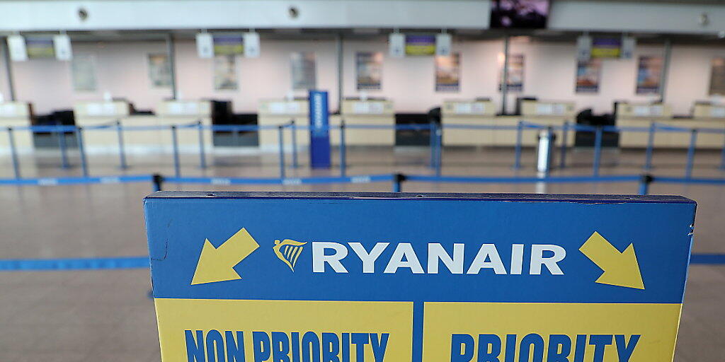 Personal im Streik: Tausende Passagiere müssen am Mittwoch auf ihren mit Ryanair in Deutschland geplanten Flug verzichten. (Archivbild)
