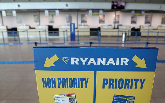 Personal im Streik: Tausende Passagiere müssen am Mittwoch auf ihren mit Ryanair in Deutschland geplanten Flug verzichten. (Archivbild)