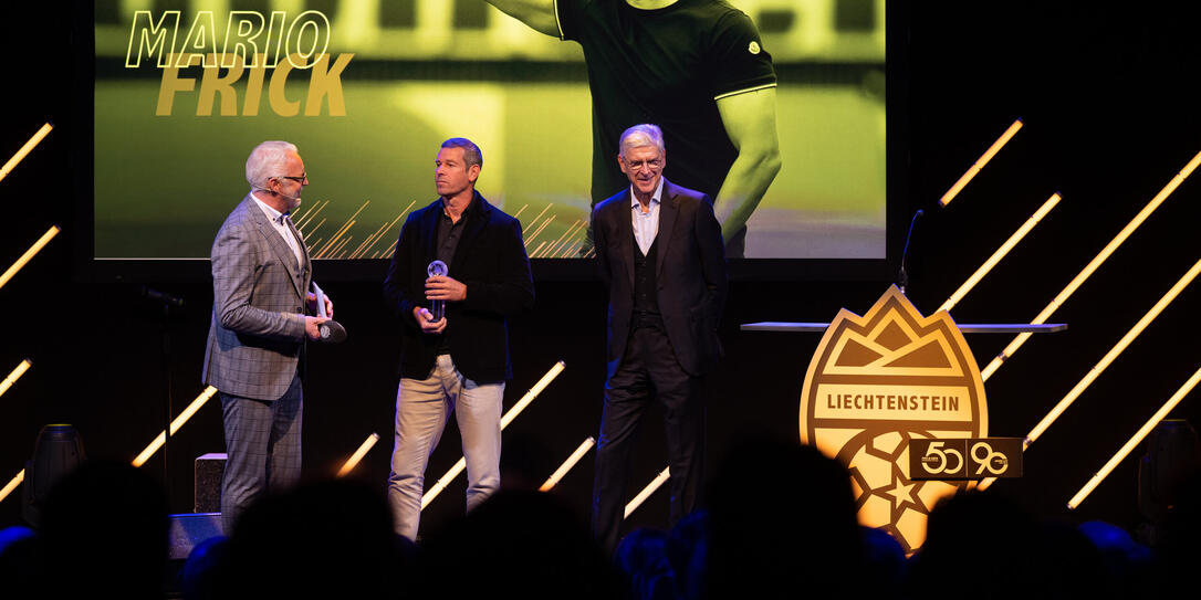 Der LFV-Award 2024: Mario Frick wurde Trainer des Jahres und ist erneut nominiert.