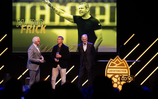 Der LFV-Award 2024: Mario Frick wurde Trainer des Jahres und ist erneut nominiert.