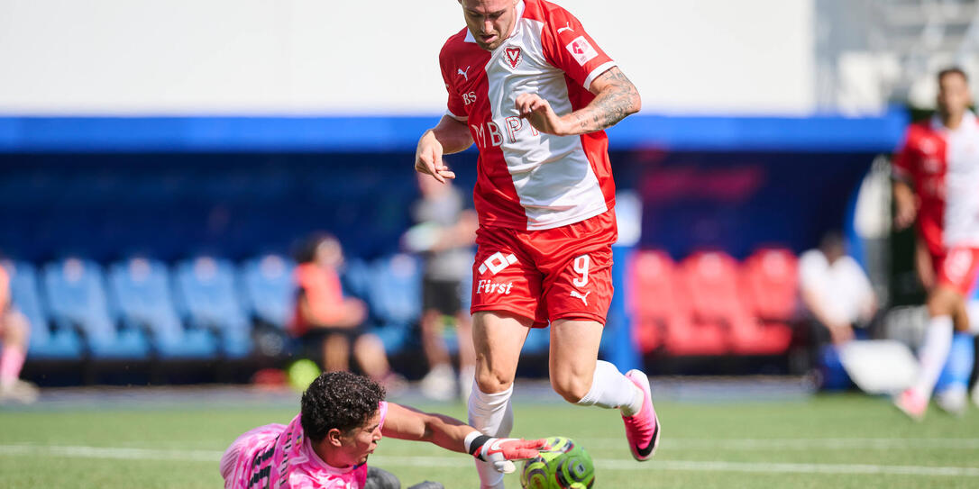 Die Offensive des FC Vaduz (hier Marcel Monsberger) muss kaltschnäuziger zu Werke gehen. Gegen St. Gallen wird es nicht mehr soviele Torchancen geben wie in Andorra.