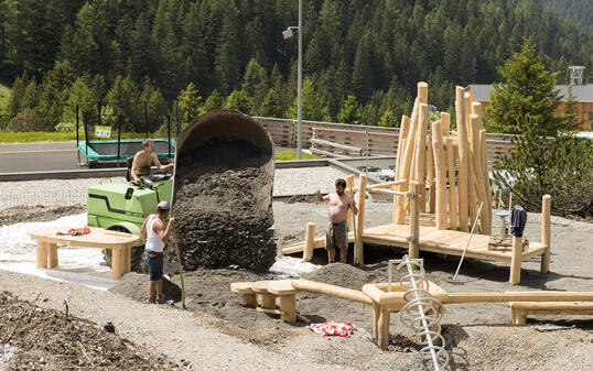 Abenteuerspielplatz in Malbun