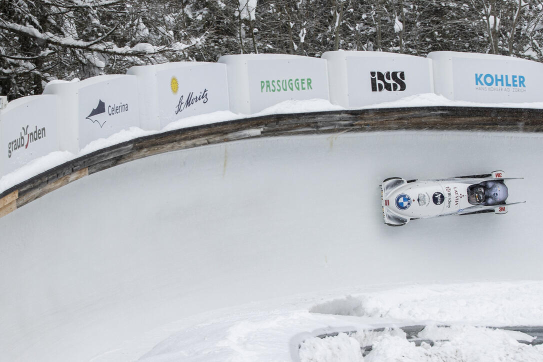 Junioren-WM 2er Bob in St. Moritz