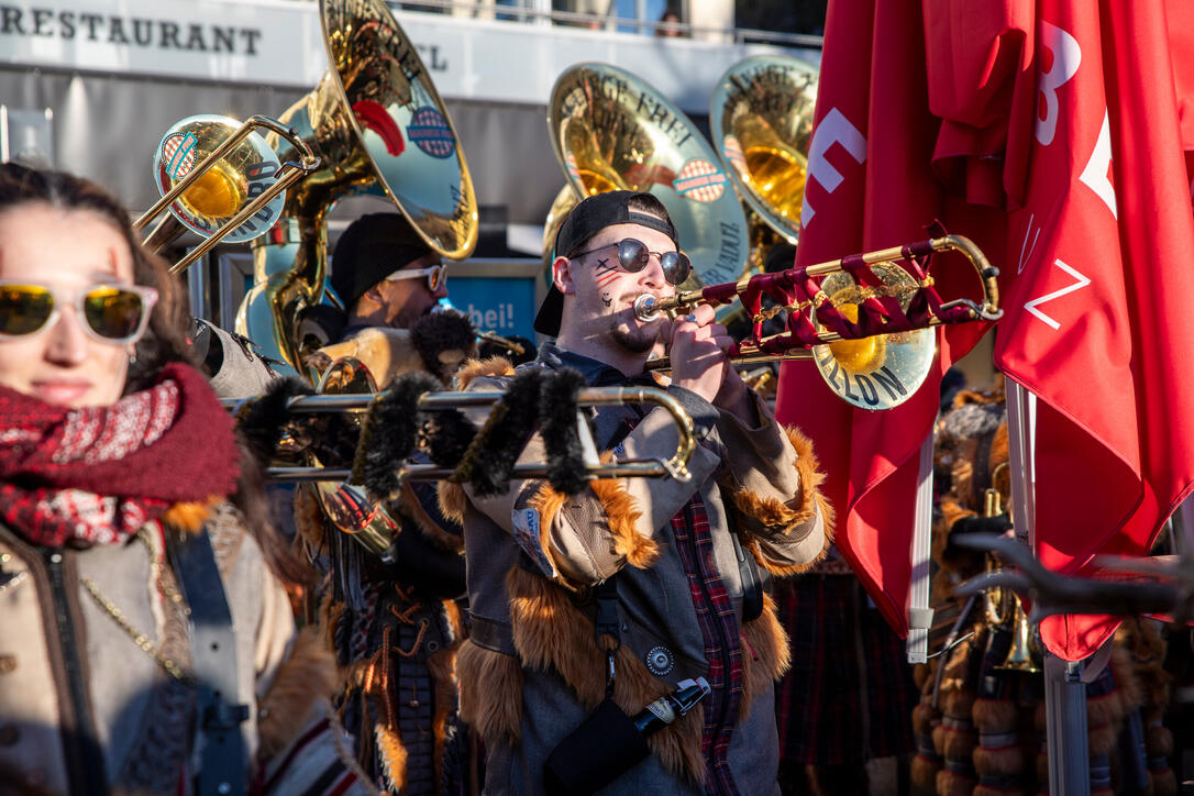 Fasnacht on Ice bei Vaduz on Ice (04.1.2025)