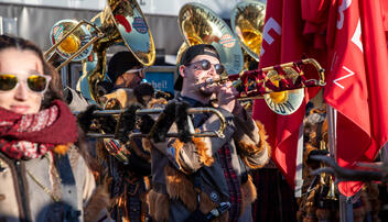 Fasnacht on Ice bei Vaduz on Ice (04.1.2025)