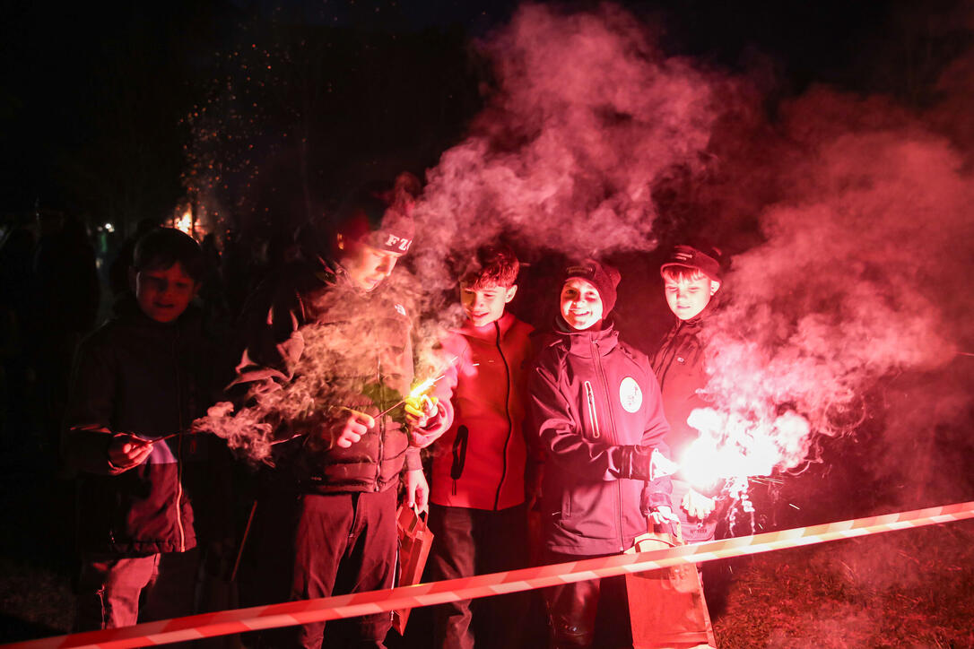 Fackel- und Lampionzug in Gamprin (08.03.2025)