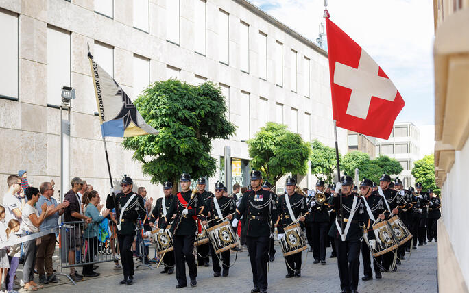 Princely Tattoo Parade in Vaduz