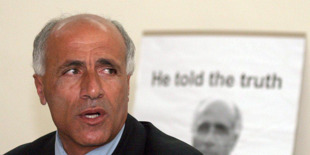 Atom-Whistleblower Mordechai Vanunu in Jerusalem vor Journalisten. (Archivbild aus dem Jahr 2005)