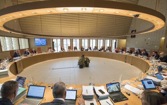 Liechtensteiner Landtag in Vaduz