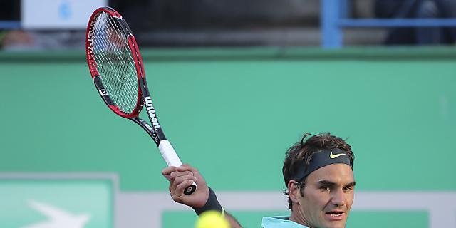 Roger Federer trat erstmals gegen Nick Kyrgios an Roger Federer trat erstmals gegen Nick Kyrgios an