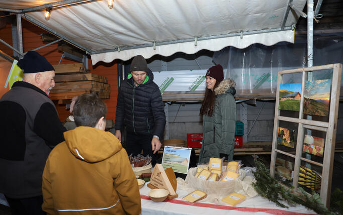 Büchler Weihnachtsmarkt in Rüthi