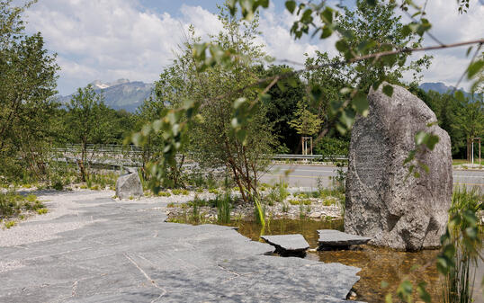 Rheindenkmal, Schaan