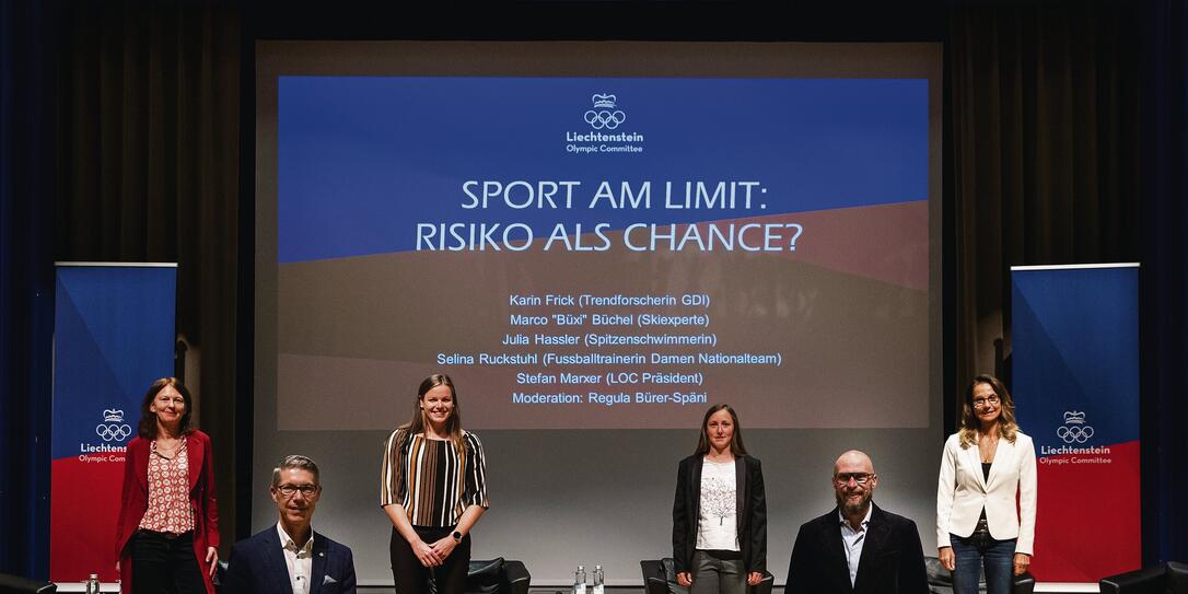 Vortrag, Sport am Limit in Schaan