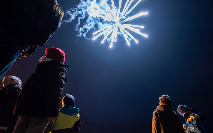 Funkensonntag in Balzers