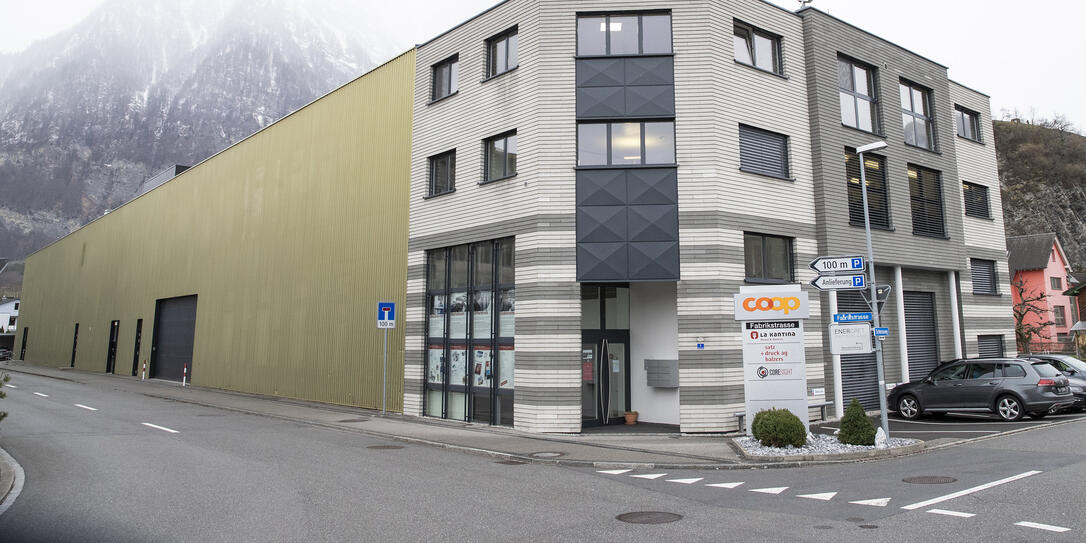 Coop Gebäude in Balzers Coop Gebäude in Balzers