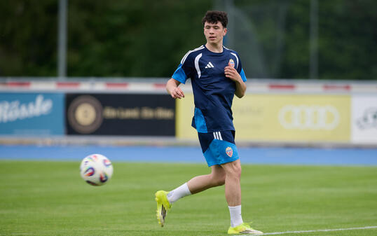 Bruno Poitner steht zum ersten Mal im Kader der A-Nationalmannschaft. Sein Weg verlief jedoch nicht nach dem klassischen Muster eines Talents.