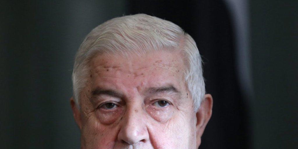 Syriens Aussenminister Walid al-Muallim zum Giftgasangriff: "Die syrische Armee hat diese Art von Waffen niemals eingesetzt." (Archivbild)