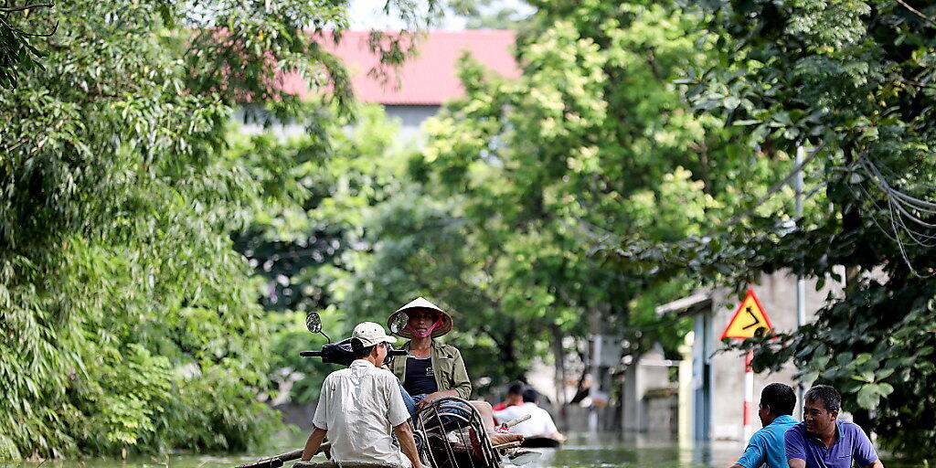 In Vietnam hat der Taifun "Bebinca" gewütet und in den vergangen Tagen diverse Regionen unter Wasser gesetzt. (Archivbild)