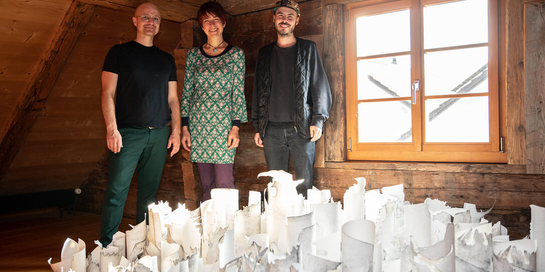 Vernissage «Stand der Dinge», Eschen Vernissage «Stand der Dinge», Eschen