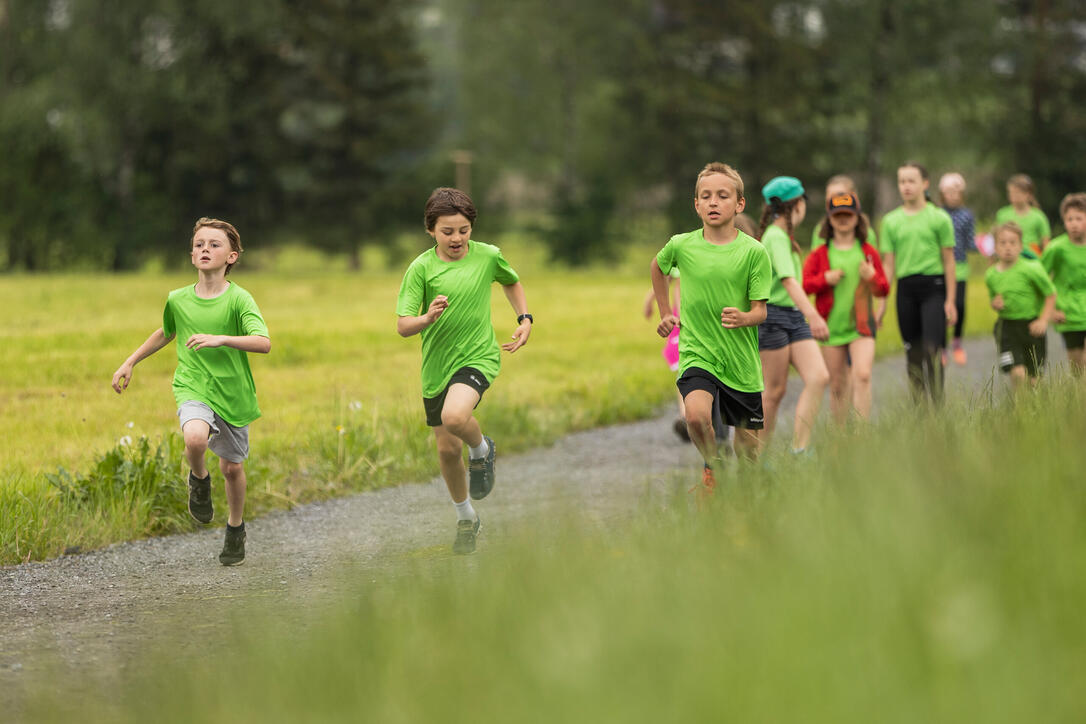 Sponsorenlauf der Primarschule Mauren